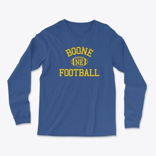 Boone Nebraska Football Light Soft Long Sleeve T-Shirt