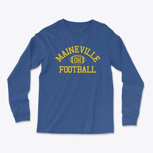 Maineville Ohio Football Light Soft Long Sleeve T-Shirt