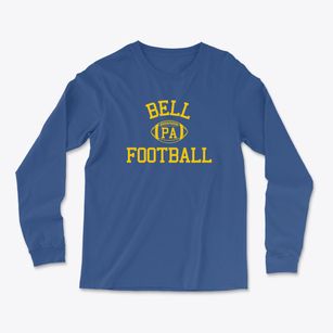 Bell Pennsylvania Football Light Soft Long Sleeve T-Shirt