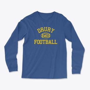 Drury Missouri Football Light Soft Long Sleeve T-Shirt