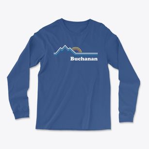 Buchanan Virginia Mountain View Light Soft Long Sleeve T-Shirt