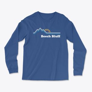 Beech Bluff Tennessee Mountain View Light Soft Long Sleeve T-Shirt