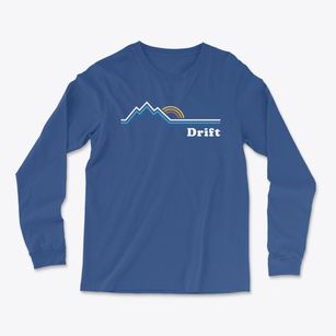Drift Kentucky Mountain View Light Soft Long Sleeve T-Shirt
