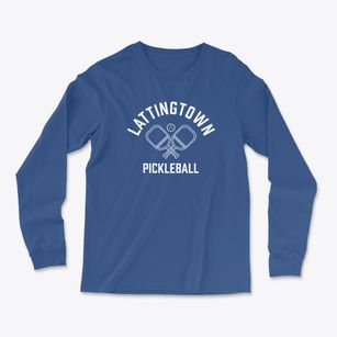 Lattingtown New York Pickleball Light Soft Long Sleeve T-Shirt