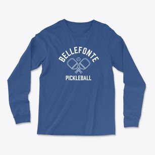 Bellefonte Delaware Pickleball Light Soft Long Sleeve T-Shirt