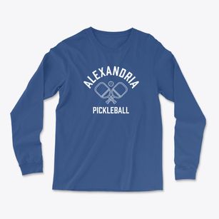 Alexandria Tennessee Pickleball Light Soft Long Sleeve T-Shirt