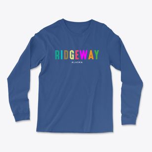Ridgeway Alaska Color Pop Light Soft Long Sleeve T-Shirt