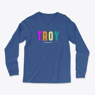 Troy Vermont Color Pop Light Soft Long Sleeve T-Shirt
