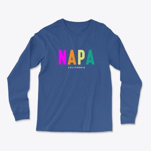 Napa California Color Pop Light Soft Long Sleeve T-Shirt