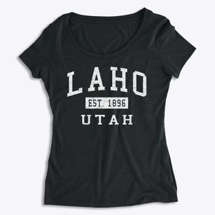 Laho Utah Classic Established Women's Premium Scoop Neck