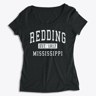 Redding Mississippi Classic Established Women's Premium Scoop Neck