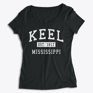 Keel Mississippi Classic Established Women's Premium Scoop Neck