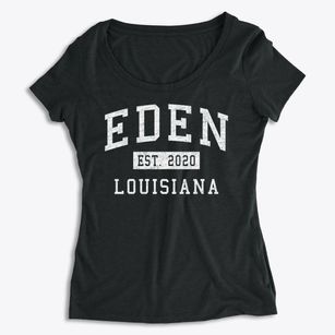 Eden Louisiana Classic Established Women's Premium Scoop Neck