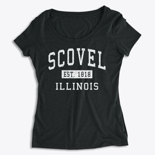 Scovel Illinois Classic Established Women's Premium Scoop Neck