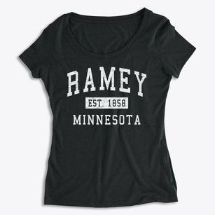 Ramey Minnesota Classic Established Women's Premium Scoop Neck