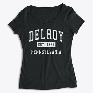 Delroy Pennsylvania Classic Established Women's Premium Scoop Neck