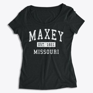 Maxey Missouri Classic Established Women's Premium Scoop Neck