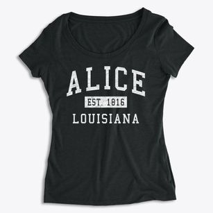 Alice Louisiana Classic Established Women's Premium Scoop Neck