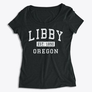 Libby Oregon Classic Established Women's Premium Scoop Neck