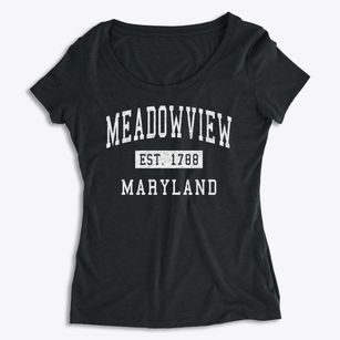 Meadowview Maryland Classic Established Women's Premium Scoop Neck