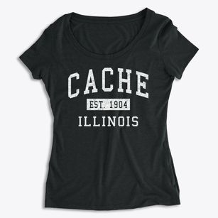 Cache Illinois Classic Established Women's Premium Scoop Neck