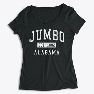 Jumbo Alabama Classic Established Women's Premium Scoop Neck