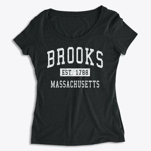 Brooks Massachusetts Classic Established Women's Premium Scoop Neck