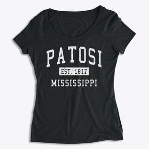 Patosi Mississippi Classic Established Women's Premium Scoop Neck
