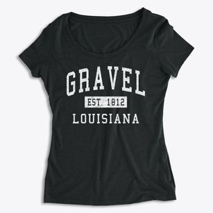 Gravel Louisiana Classic Established Women's Premium Scoop Neck