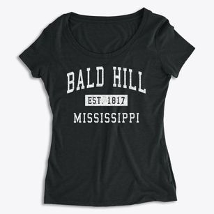 Bald Hill Mississippi Classic Established Women's Premium Scoop Neck