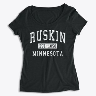 Ruskin Minnesota Classic Established Women's Premium Scoop Neck