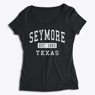 Seymore Texas Classic Established Women's Premium Scoop Neck