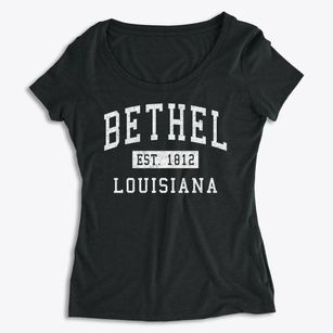 Bethel Louisiana Classic Established Women's Premium Scoop Neck