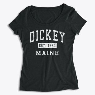 Dickey Maine Classic Established Women's Premium Scoop Neck