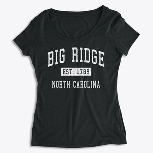 Big Ridge North Carolina Classic Established Women's Premium Scoop Neck