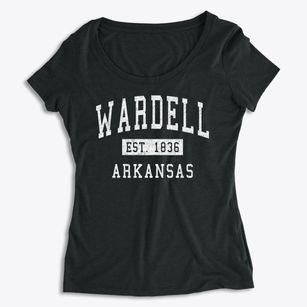 Wardell Arkansas Classic Established Women's Premium Scoop Neck