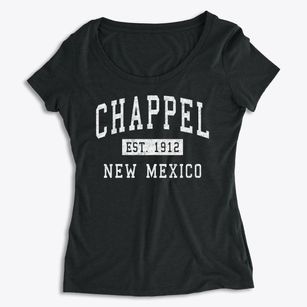 Chappel New Mexico Classic Established Women's Premium Scoop Neck
