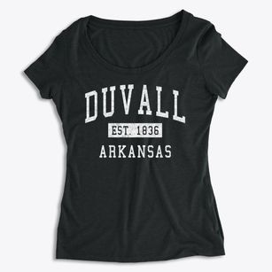 Duvall Arkansas Classic Established Women's Premium Scoop Neck