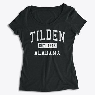 Tilden Alabama Classic Established Women's Premium Scoop Neck