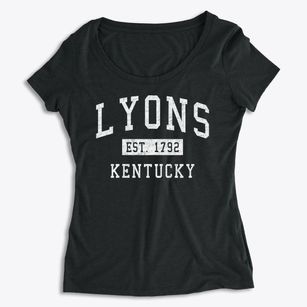 Lyons Kentucky Classic Established Women's Premium Scoop Neck