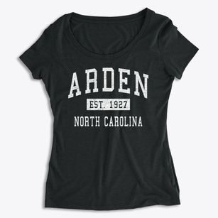 Arden North Carolina Classic Established Women's Premium Scoop Neck
