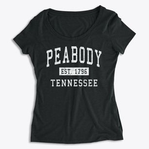 Peabody Tennessee Classic Established Women's Premium Scoop Neck