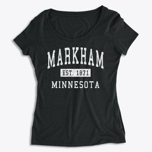 Markham Minnesota Classic Established Women's Premium Scoop Neck