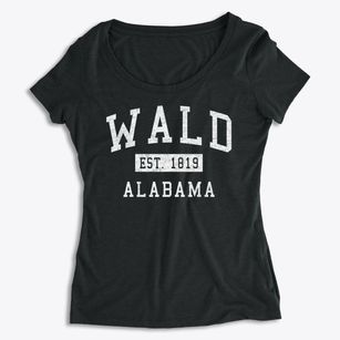 Wald Alabama Classic Established Women's Premium Scoop Neck