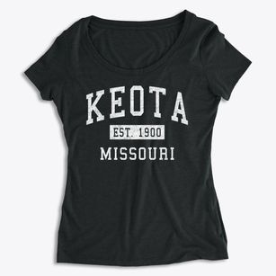 Keota Missouri Classic Established Women's Premium Scoop Neck