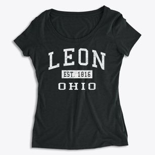 Leon Ohio Classic Established Women's Premium Scoop Neck