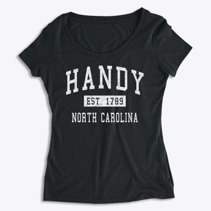 Handy North Carolina Classic Established Women's Premium Scoop Neck