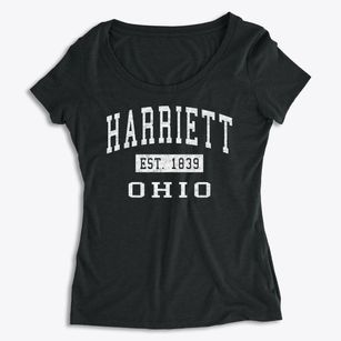Harriett Ohio Classic Established Women's Premium Scoop Neck