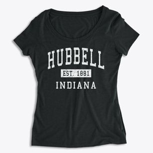 Hubbell Indiana Classic Established Women's Premium Scoop Neck