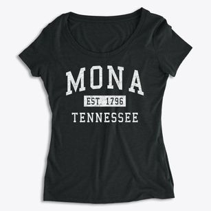 Mona Tennessee Classic Established Women's Premium Scoop Neck